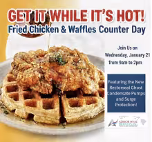 Fried Chicken & Waffles Counter Day